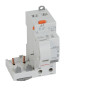 Legrand - Bloc diff adapt DX³-Vis-2P-230/400 V~-63 A-type AC-300 mA-disj 1 mod/pôle - 410414