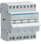 Hager - Inverseur modulaire - 4P - 40A - point commun amont - I-0-II - SFT440