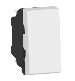 Legrand - Interrupteur ou va-et-vient 10AX Mosaic Easy-Led 1M - EU - Réf : 278001L