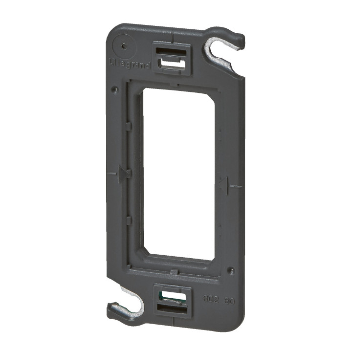 Legrand - Support simple 1 poste (1M) - Mosaic/Céliane - Fixation VIS - Réf : 080250