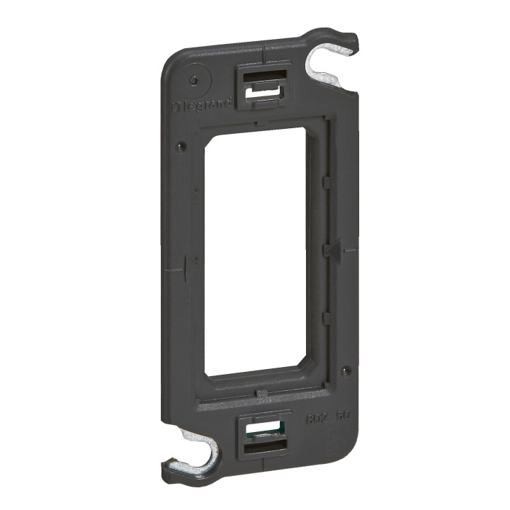 Legrand - Support simple 1 poste (1M) - Mosaic/Céliane - Fixation VIS - Réf : 080250