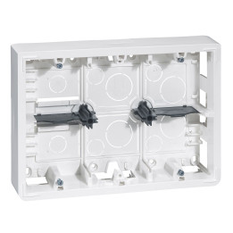 Legrand - Cadre Prog Mosaic -prof 46 mm- 2x6/2x8/2x3x2 modules - 080276