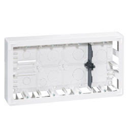 Legrand Mosaic - prof 46 mm - 2x10 modules - 080278