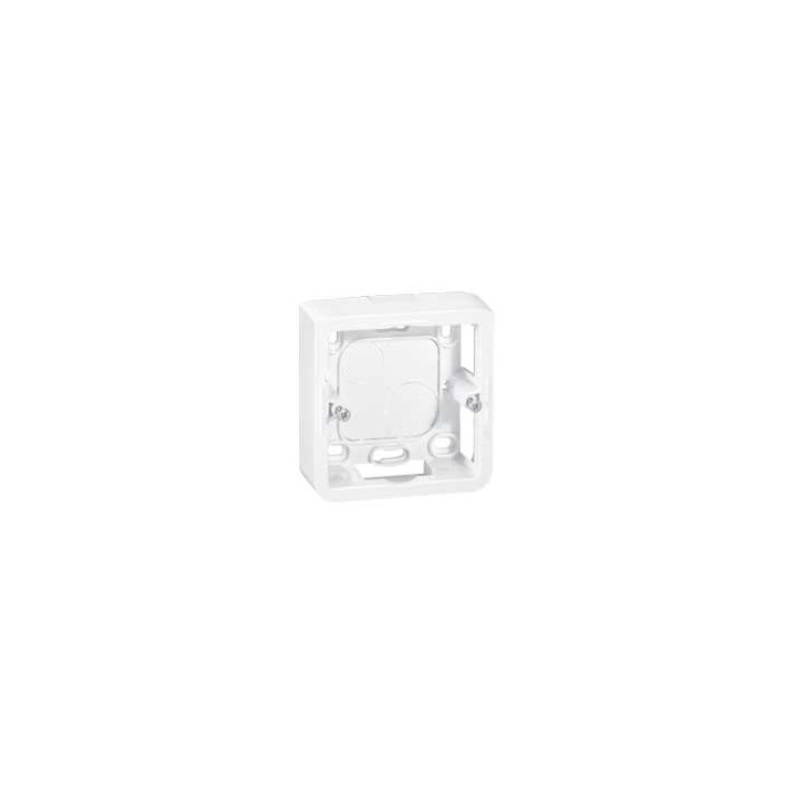 Legrand Mosaic - Cadre saillie 1 poste - prof 40 - 2 modules - 080281