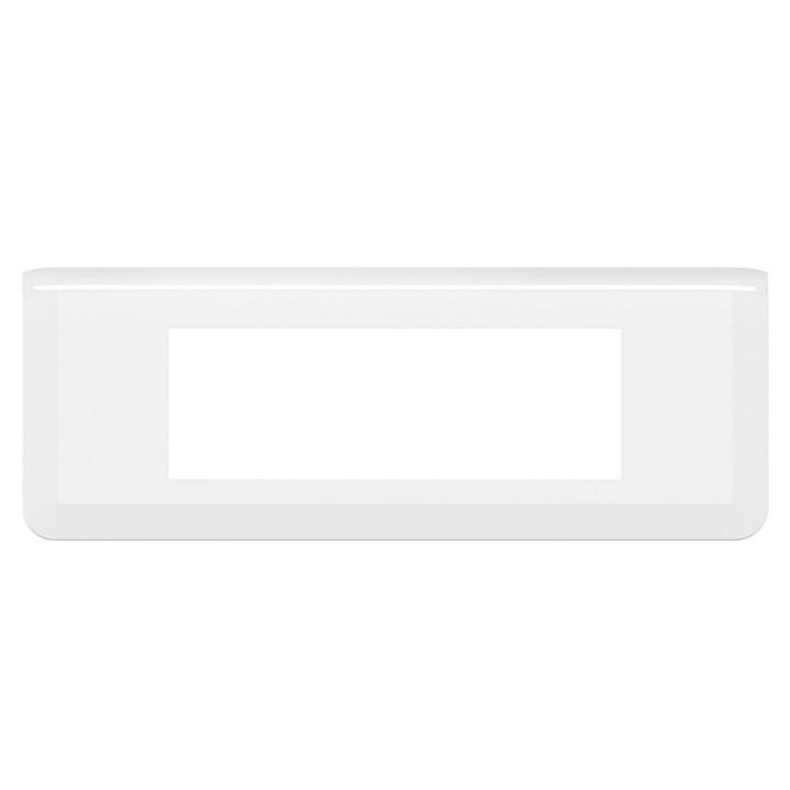 Legrand Plaque de finition horizontale Mosaic pour 6 modules blanc Réf : 277816L