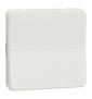 Schneider - Mureva Styl - Composable bouton poussoir en saillie ou encastré  - IP55 - IK08 - connexion auto - blanc - MUR39027