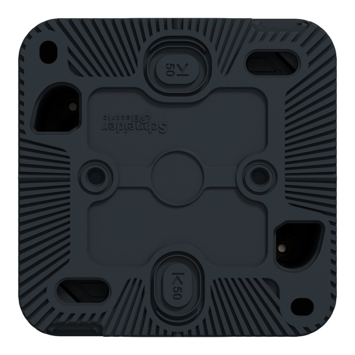 Schneider - Mureva Styl - Va et vient - saillie - IP55 - IK08 - connexion auto - gris - Réf : MUR35021