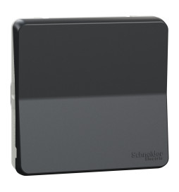 Schneider - Mureva Styl - Composable bouton poussoir en saillie ou encastré  - IP55 - IK08 - connexion auto - gris - MUR35027