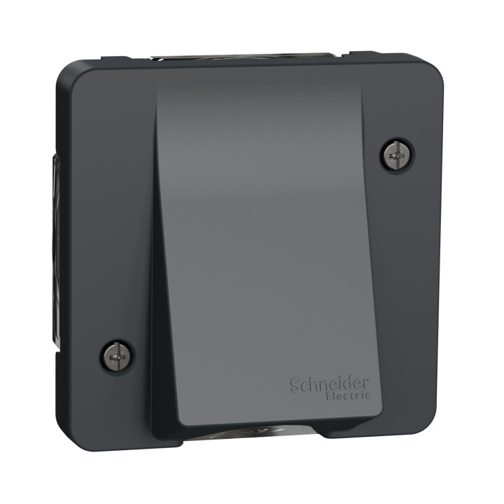 Schneider - Mureva Styl - Composable Sortie de câble - IP55 - IK08 - connexion auto - gris - Réf : MUR37931