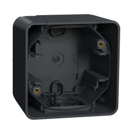 Schneider - Mureva Styl - Boîte 1 poste composable - en saillie - IP55 - IK08 - gris - Réf : MUR37911