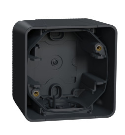 Schneider - Mureva Styl - Boîte 1 poste composable - en saillie - IP55 - IK08 - gris - Réf : MUR37911
