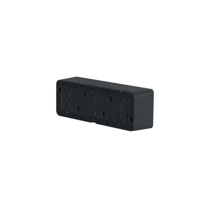 Schneider - Mureva Styl - Boîte 3 postes horizontale composable - en saillie - IP55 - IK08 - gris - Réf : MUR37713