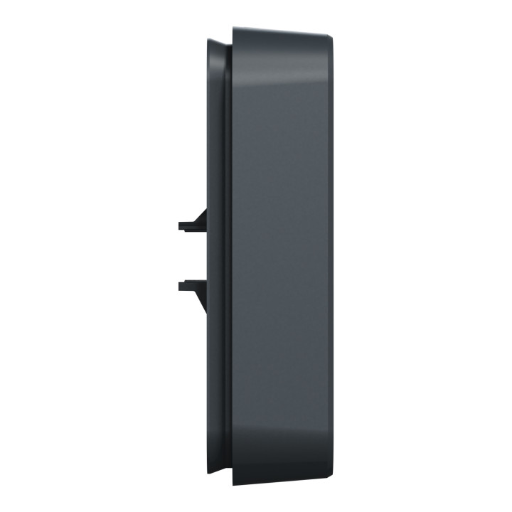 Schneider - Mureva Styl - Cadre 1 poste - encastré - IP55 - IK08 - gris - Réf : MUR34107