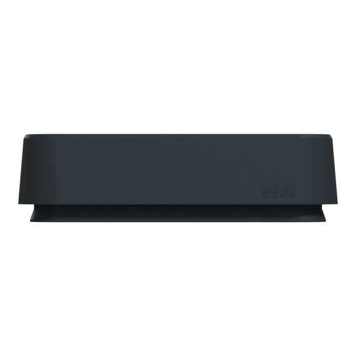 Schneider - Mureva Styl - Cadre 2 postes vertical - encastré - IP55 - IK08 - gris - Réf : MUR34151