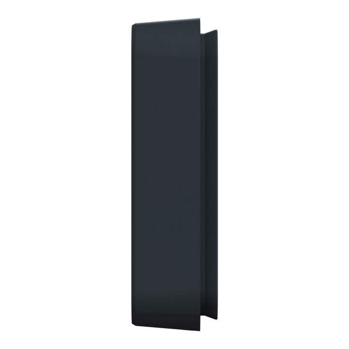 Schneider - Mureva Styl - Cadre 3 postes horizontal - encastré - IP55 - IK08 - gris - Réf : MUR34109