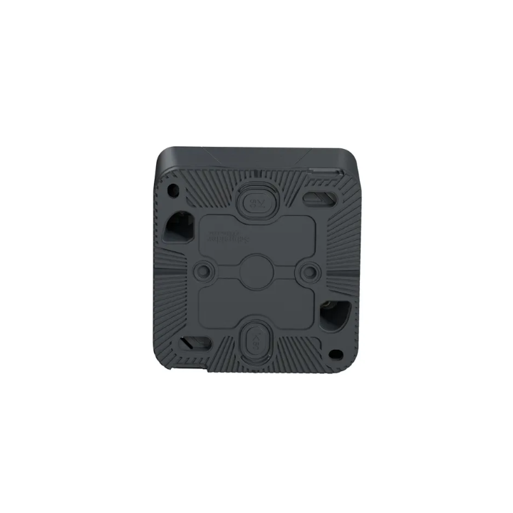 Schneider - Mureva Styl - Prise courant 2P+T - saillie - IP55 - IK08 - connexion à vis - gris - MUR36030