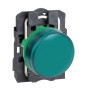 Schneider - Harmony voyant rond Ø22 - IP66 - vert - LED intégrée - 240V - Réf : XB5AVM3