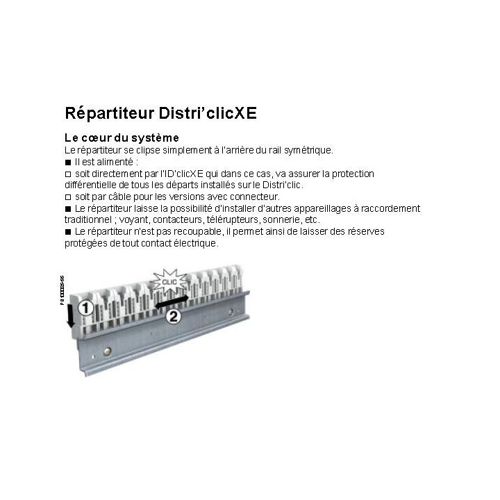 SCHNEIDER répartiteur RESI9 XE 10m sans connecteur - Réf : R9EXHS10