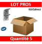 Legrand Plexo - Double PC précâblées - vertical - 16A - 230V - IP55/IK07 - 069563x5