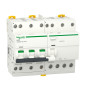Schneider - Acti9 - iDD40N - Disj diff - 40A - 3P+N - type AC - 30mA - Réf : A9DV3740