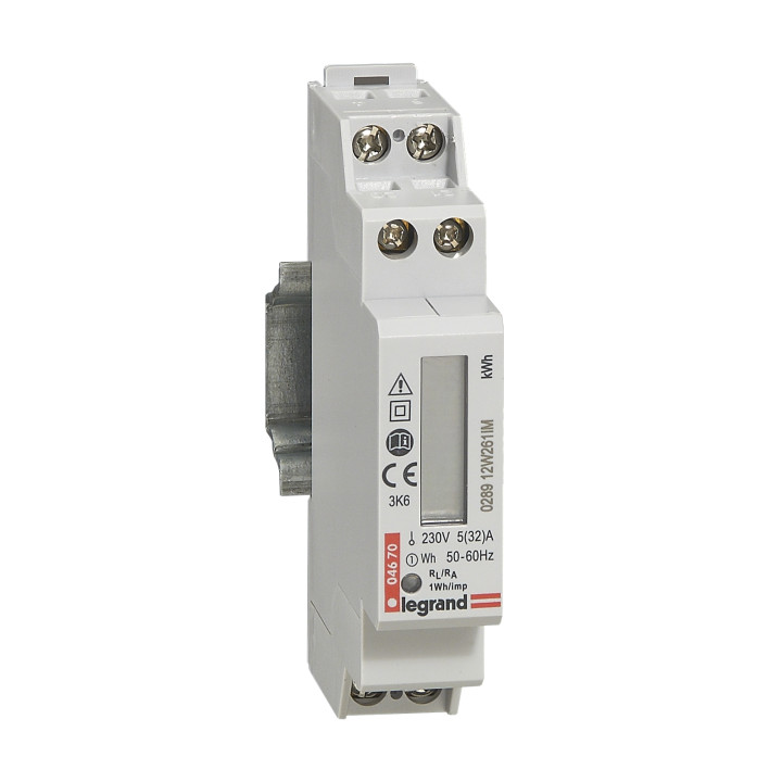 Legrand - Compteur d'énergie MONO EMDX3 - 32A - Réf : 004670