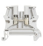 Legrand - Bloc jonction Viking 3 - À vis - Gris - 1 entrée & 1 sortie - Pas 5 mm - Réf : 037160