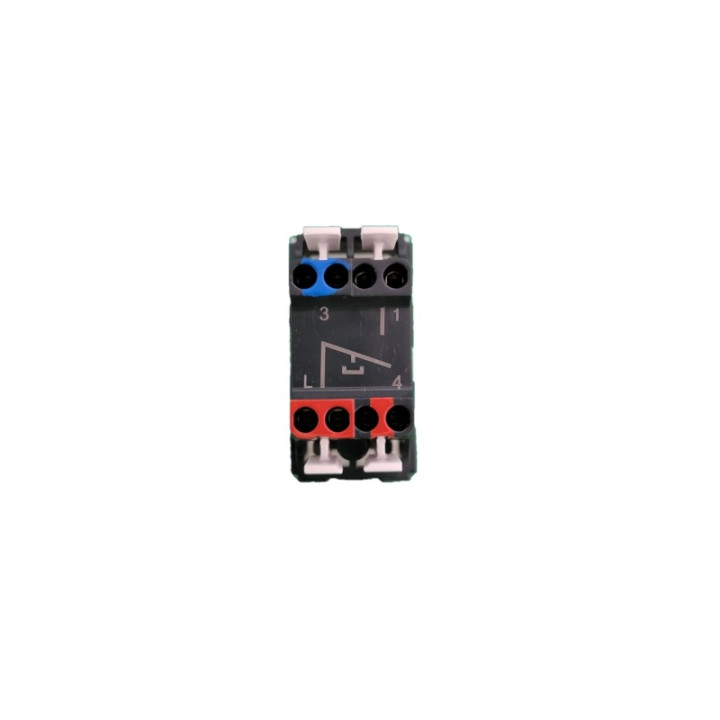 Legrand Poussoir témoin 6A 250V~ Mosaic 1 module blanc - Réf : 077033L