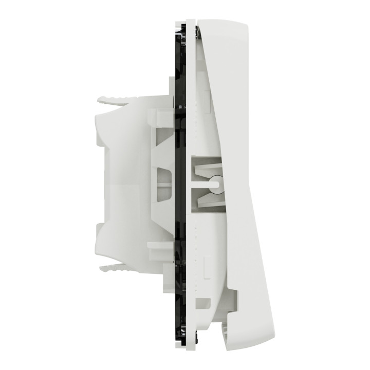Schneider - Mureva Styl - Composable va et vient en saillie ou encastré  - IP55 - IK08 - connexion auto - blanc - Réf : MUR39723