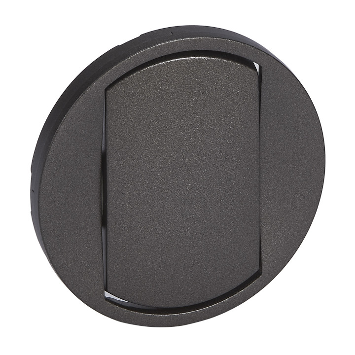 Legrand  - Enjoliveur Commande simplet Céliane - Graphite - 067901