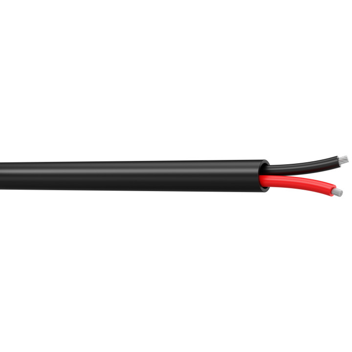 CAE - Câble audio - haut parleur - souple - 2 x 1.5mm2 - 100m - Réf : FHP2151
