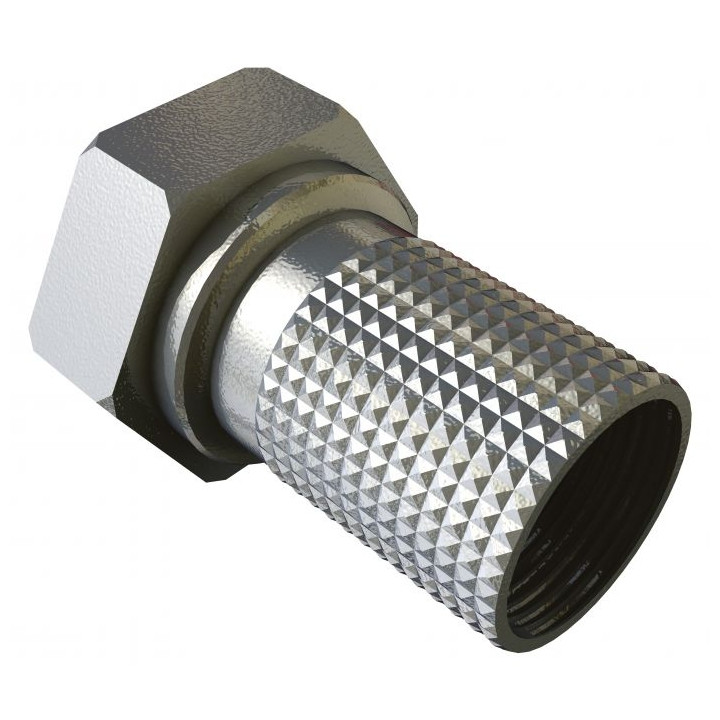 Fiche F à visser diamètre 6,8cm. : RZ154