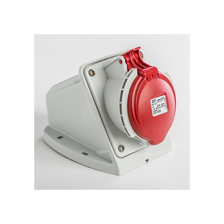 Digital - Prise de Courant Européenne socle 3P+T 32A - 380V IP 44 - 51214 (03325)