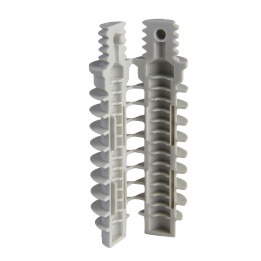 Schneider - Mureva FIX - Cheville filetée - percage 8mm - Gris par 100 - ENN48934