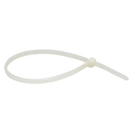 Eur'ohm - Colliers d'installation incolores PA66 300x3,5mm - 43112