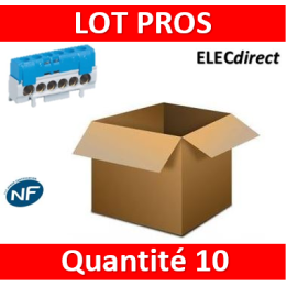 Legrand - Bornier isolé Neutre - 004815x10