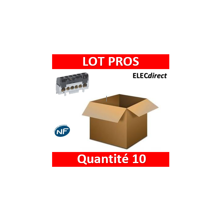 Legrand - Bornier isolé Phase - 004816x10