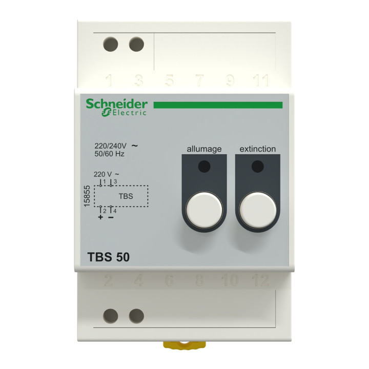Schneider - Télécommande pour blocs de secours TBS 50 BAES - Réf :15855