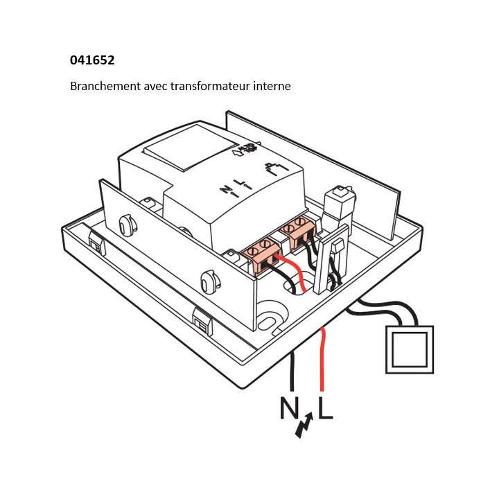 Legrand - Carillon 230V avec transfo. incorporé - Réf : 041652