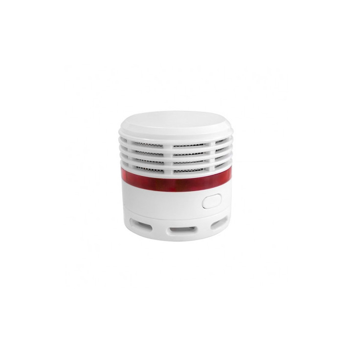 Miidex - Détecteur de fumée autonome - Pile Lithium - Blanc - IP20 - Réf : 100647