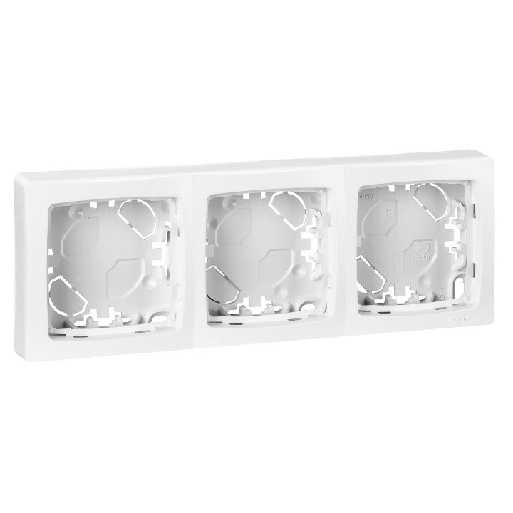 Legrand Oteo - Cadre saillie 3 postes - 086093