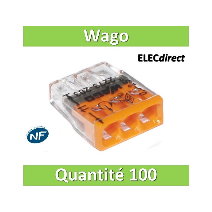 WAGO - Assortiment bornes 350 pièces + Ballon de rugby France 2023 - Réf. : 8000-100/1000-2516