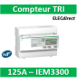 Schneider - Acti9, iem compteur d'énergie iem3300 125A - A9MEM3300