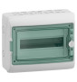 Schneider - Coffret Mureva 1 rangée 12M - IP65/IK09 - Réf : 13962M