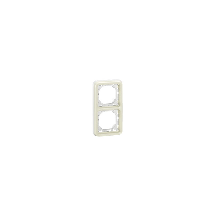 Legrand Plexo - Support encastrable pour Plexo composable - Vert. - blanc - 2 postes - 069696