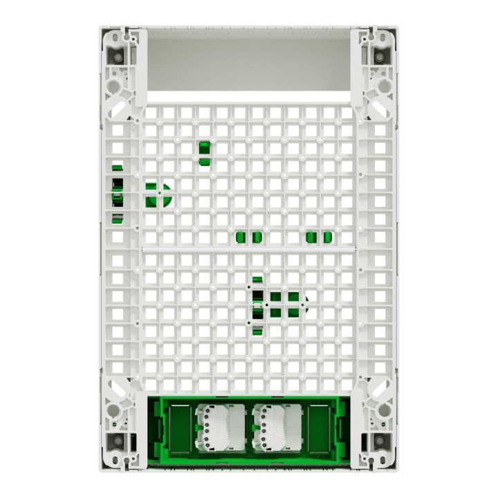 Schneider - Resi9 - Coffret VDI Box 13M2R  - Coffret support box operateur avec 2 prises - Réf : R9H13402VDIBOX