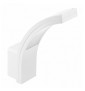 GTV Lighting - Applique murale LED Paris - 10W - 4000K - Blanc - Réf : LD-PAR10W40BC-00
