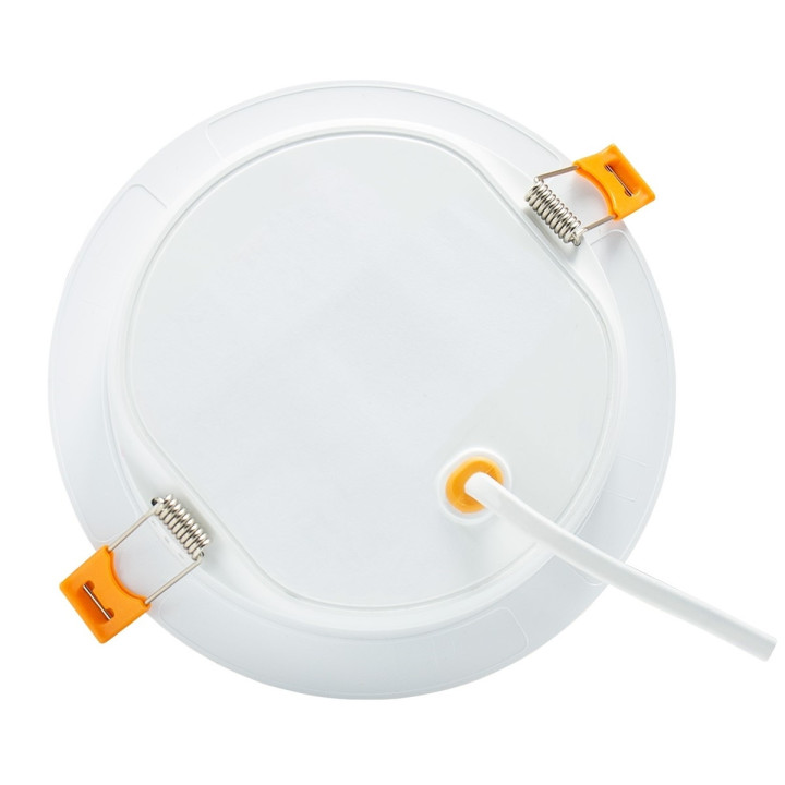 Spectrum - Downlight LED encastrable Dure 3 - 230V, 12W - 1500lm, 4000K -  IP54/IK06 - Réf : SLI043007NW