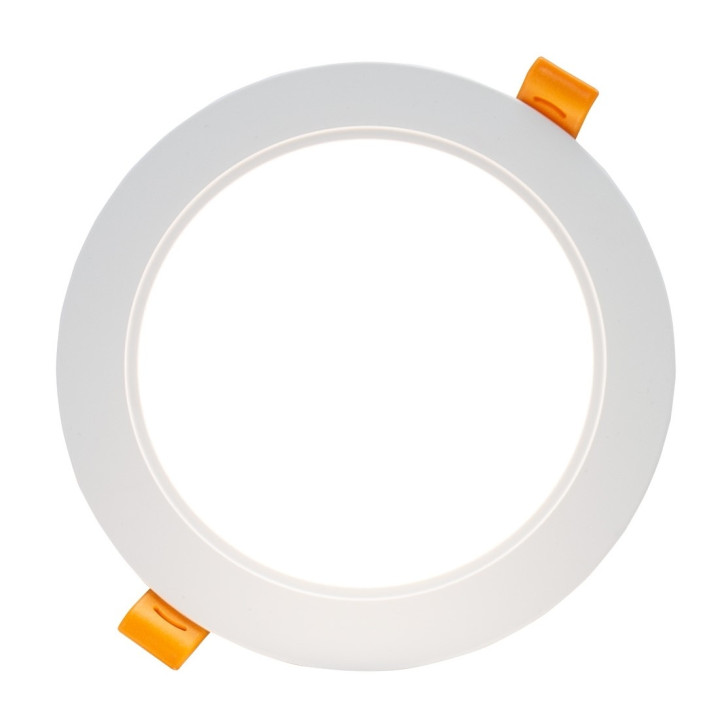 Spectrum - Downlight LED encastrable Dure 3  - 230V, 18W - 2200lm, 4000K -  IP54/IK06 - Réf : SLI043008NW