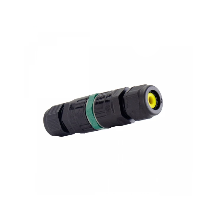 Spectrum - Connecteur Étanche automatique - 3 fils - Monobloc - IP68 - 250V - 16A - Noir - Réf : ACC+050006