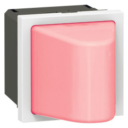 Legrand - Mosaic - Hublot Rouge - 2 Modules - 0,2 à 1W - Réf : 078570